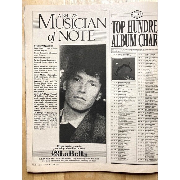 Rolling Stone Magazine No. 344 • Susan Sarandon • May 1981 • Elvis Presley - Picture 9 of 9